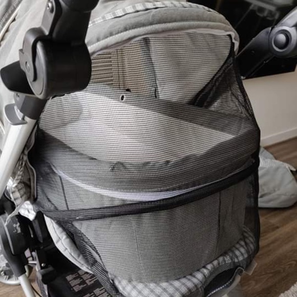 German baby stroller with a bassinet - Picture 7 of 8